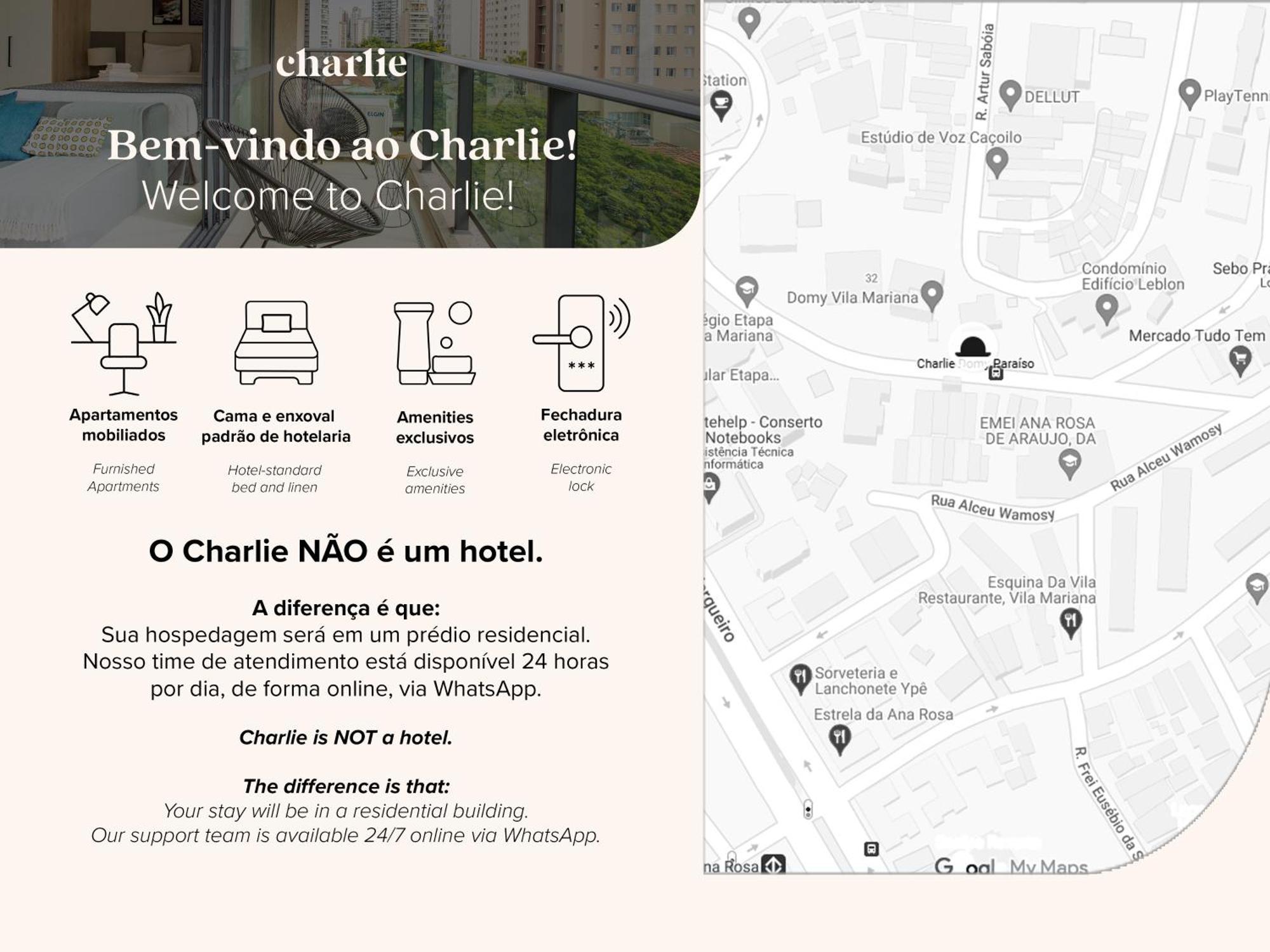 Charlie Domy Paraiso São Paulo Buitenkant foto